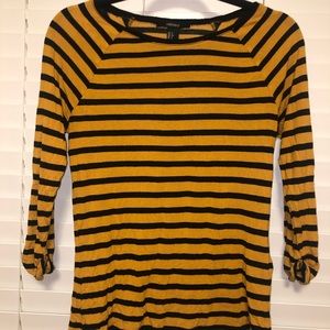 Black and yellow top